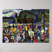 Kandinsky - farbenprächtiges Leben Poster (Vorne)