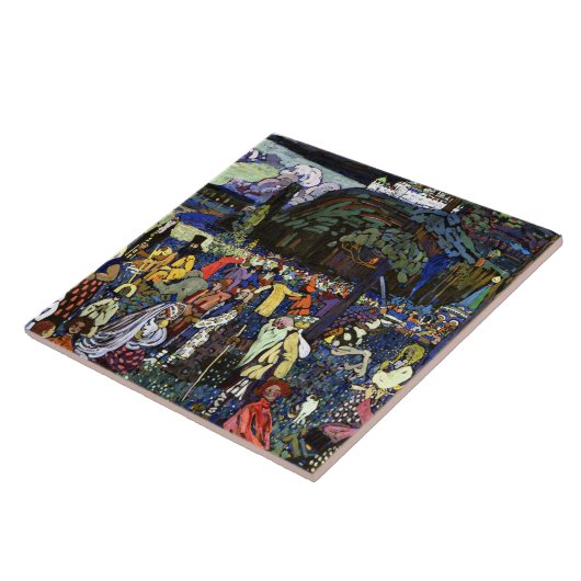 Kandinsky - farbiges Leben, Fliese (Seite)