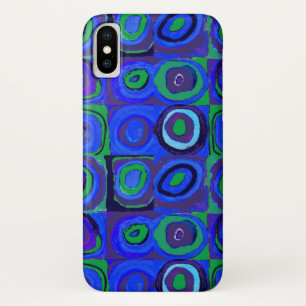 Kandinsky Farbstudie Blaue Quadrate Kreis Case-Mate iPhone Hülle