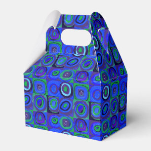 Kandinsky Farbstudie Blaue Quadrate Kreis Geschenkschachtel