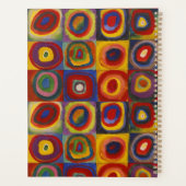 Kandinsky Farbstudie Quadrate Farbige Quadrate Planer (Rückseite)