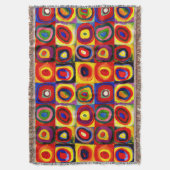 Kandinsky Farbstudie Quadrate Quadrate Kreise Kuns Decke (Vorderseite Vertikal)