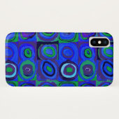 Kandinsky Farbstudien Blue Quadrate Square Circle Case-Mate iPhone Hülle (Rückseite (Horizontal))