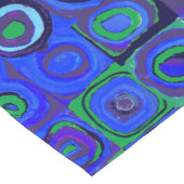 Kandinsky Farbstudien Blue Quadrate Square Circle Kurzer Tischläufer (Ecke)