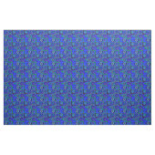 Kandinsky Farbstudien Blue Quadrate Square Circle Stoff (Fat Quarter (45,7 x 55,9 cm))