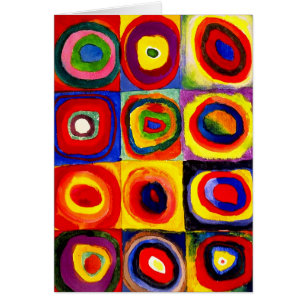Kandinsky Farbstudien Quadrate Quadrate Quadrate Z