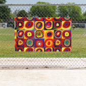 Kandinsky Farbstudien Quadrate Quadrate Quadrate Z Banner (Insitu)