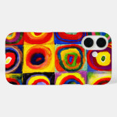 Kandinsky Farbstudien Quadrate Quadrate Quadrate Z Case-Mate iPhone Hülle (Rückseite (Horizontal))