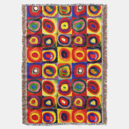 Kandinsky Farbstudien Quadrate Quadrate Quadrate Z Decke (Vorderseite Vertikal)