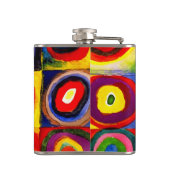 Kandinsky Farbstudien Quadrate Quadrate Quadrate Z Flachmann (Rückseite)