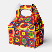 Kandinsky Farbstudien Quadrate Quadrate Quadrate Z Geschenkschachtel (Rückseite)