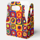 Kandinsky Farbstudien Quadrate Quadrate Quadrate Z Geschenkschachtel (Geöffnet)