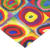 Kandinsky Farbstudien Quadrate Quadrate Quadrate Z Kurzer Tischläufer (Ecke)