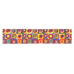 Kandinsky Farbstudien Quadrate Quadrate Quadrate Z Kurzer Tischläufer