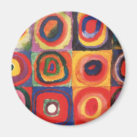 Kandinsky Farbstudien Quadrate Quadrate Quadrate Z