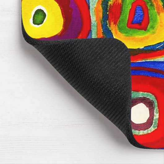 Kandinsky Farbstudien Quadrate Quadrate Quadrate Z Mousepad (Ecke)