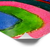 Kandinsky Farbstudien Quadrate Quadrate Quadrate Z Poster (Ecke)