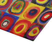 Kandinsky Farbstudien Quadrate Quadrate Quadrate Z Schneidebrett (Ecke)