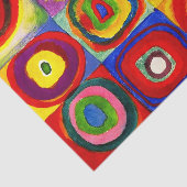 Kandinsky Farbstudien Quadrate Quadrate Quadrate Z Seidenpapier (Ausschnitt)