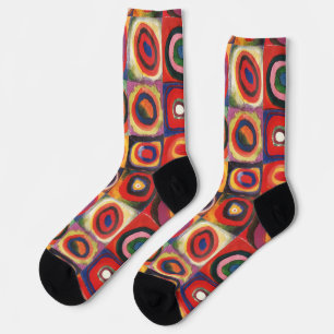Kandinsky Farbstudien Quadrate Quadrate Quadrate Z Socken
