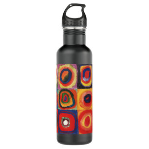 Kandinsky Farbstudien Quadrate Quadrate Quadrate Z Trinkflasche