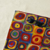 Kandinsky Farbstudium Quadrate Strandtuch (Beispiel)