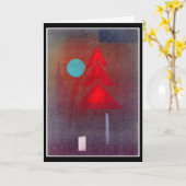 Kandinsky - Fast Versunken Karte (Gelbe Blume)