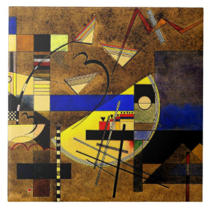Kandinsky - Festes III, abstrakte Kunst Fliese