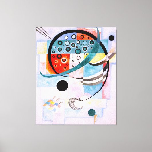 KANDINSKY - FIXED (Fixiert - Fixé) - 1935 - Leinwanddruck (Vorderseite)