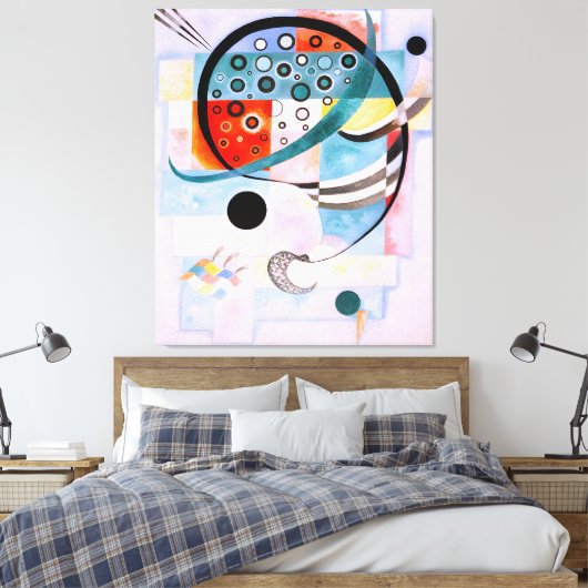 KANDINSKY - FIXED (Fixiert - Fixé) - 1935 - Leinwanddruck (Insitu (Schlafzimmer))