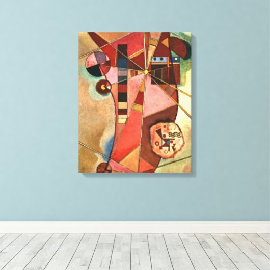 Kandinsky - Fixpunkte Leinwanddruck (Insitu (Holzboden))
