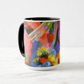 Kandinsky - Flood Improvisation, Deluge, Tasse (Vorderseite Links)