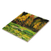 Kandinsky - Forest Edge, colorful painting Fliese (Seite)