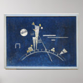 Kandinsky - Fragile, abstract artwork, Poster (Vorne)