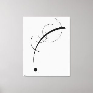 KANDINSKY - FREIER KURVE - 1925 - LEINWANDDRUCK