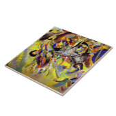 Kandinsky - Fuge, abstrakte Malerei, Fliese (Seite)