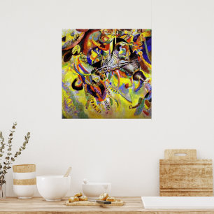 Kandinsky - Fuge, abstrakte Malerei, Poster
