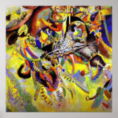 Kandinsky - Fuge, abstrakte Malerei, Poster (Vorne)