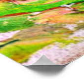 Kandinsky - Gabriele Munter Painting in Kallmunz, Poster (Ecke)