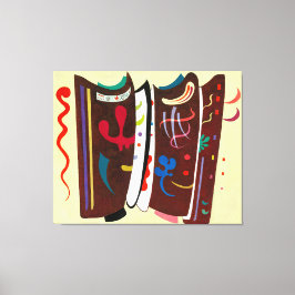 KANDINSKY - GEBROWEN MIT ERGÄNZUNG - 1935 - LEINWANDDRUCK