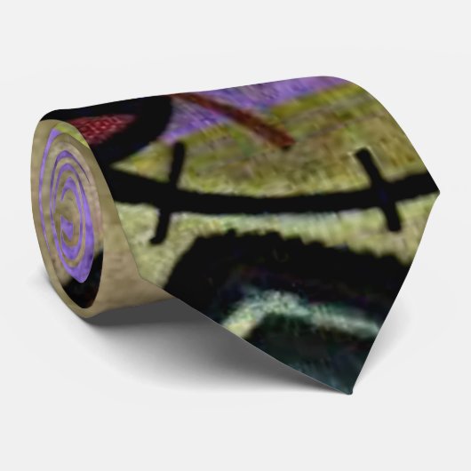 Kandinsky - Gegenmittel Krawatte (Gerollt)