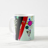 Kandinsky gegenseitige Abkommen-Tasse Kaffeetasse (Vorderseite Links)