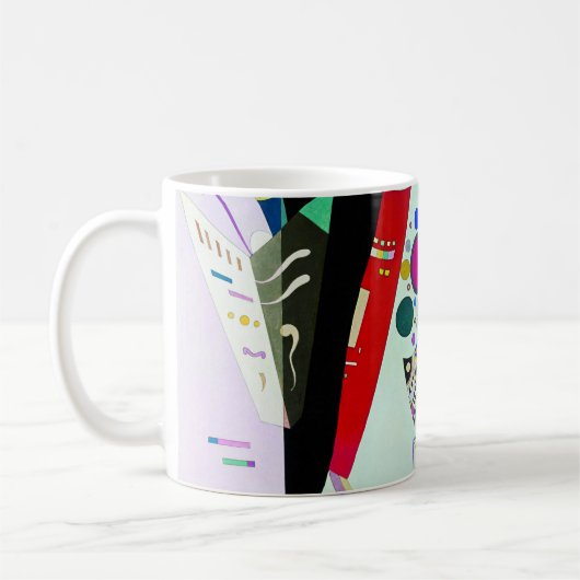 Kandinsky gegenseitige Abkommen-Tasse Kaffeetasse (Links)