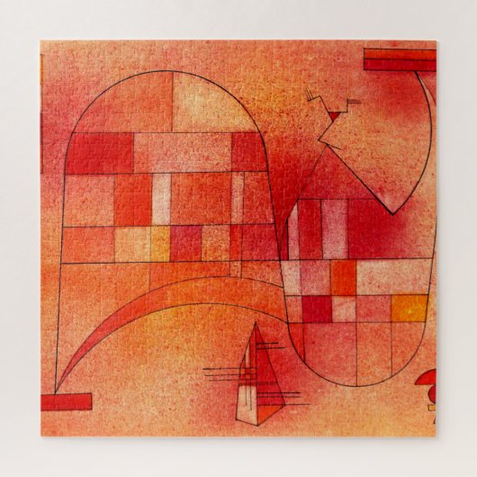 Kandinsky - Gelb Rosa Puzzle (Vertikal)