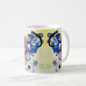 Kandinsky – Gelb–Rot–Blau - Benutzerdefinierter Te Kaffeetasse (VorderseiteRechts)