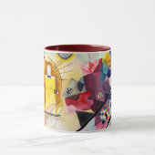 Kandinsky - gelb, rot, Blau (Jaune, Rouge, Blau) Tasse (Zentrum)