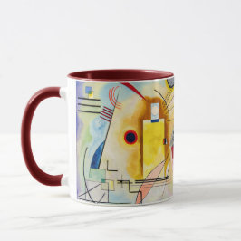 Kandinsky - gelb, rot, Blau (Jaune, Rouge, Blau) Tasse