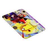 Kandinsky Gelb Rot Blau Magnet (Rechte Seite)