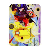 Kandinsky Gelb Rot Blau Magnet (Vertikal)