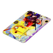 Kandinsky Gelb Rot Blau Magnet (Linke Seite)